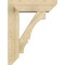 Ekena Millwork Balboa Slat Rough Sawn Bracket w/ Offset Brace, Douglas Fir, 8"W x 26"D x 34"H BKT0806X26X34BOA06RDF - alternate 4